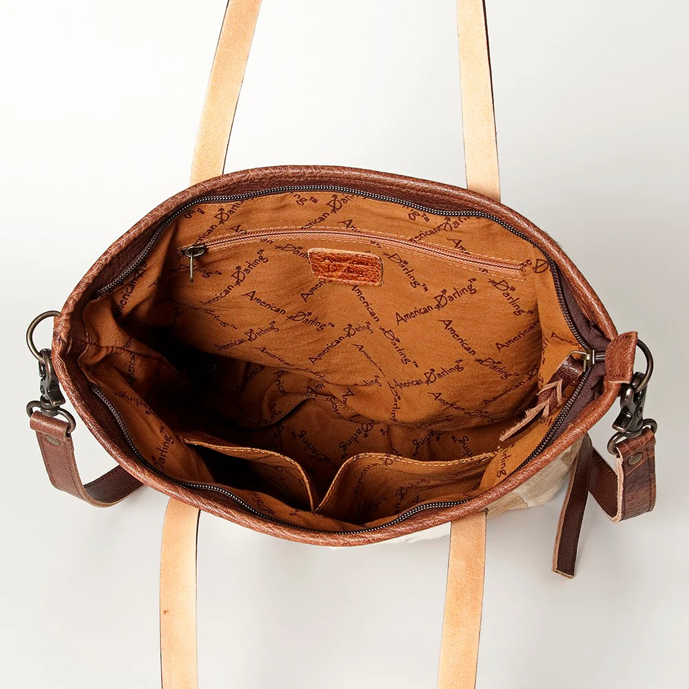 Cowhide Hair On Tote/Purse