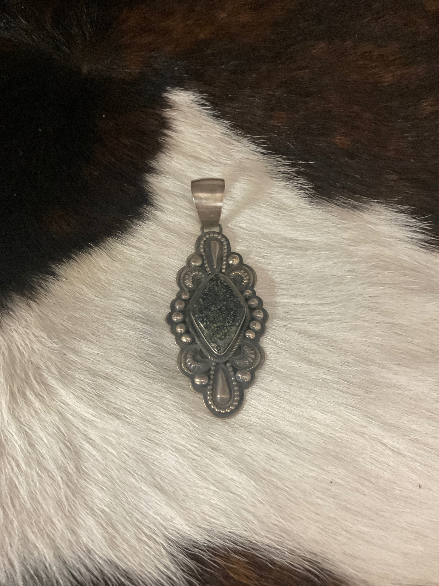 Blackjack Turquoise Pendant