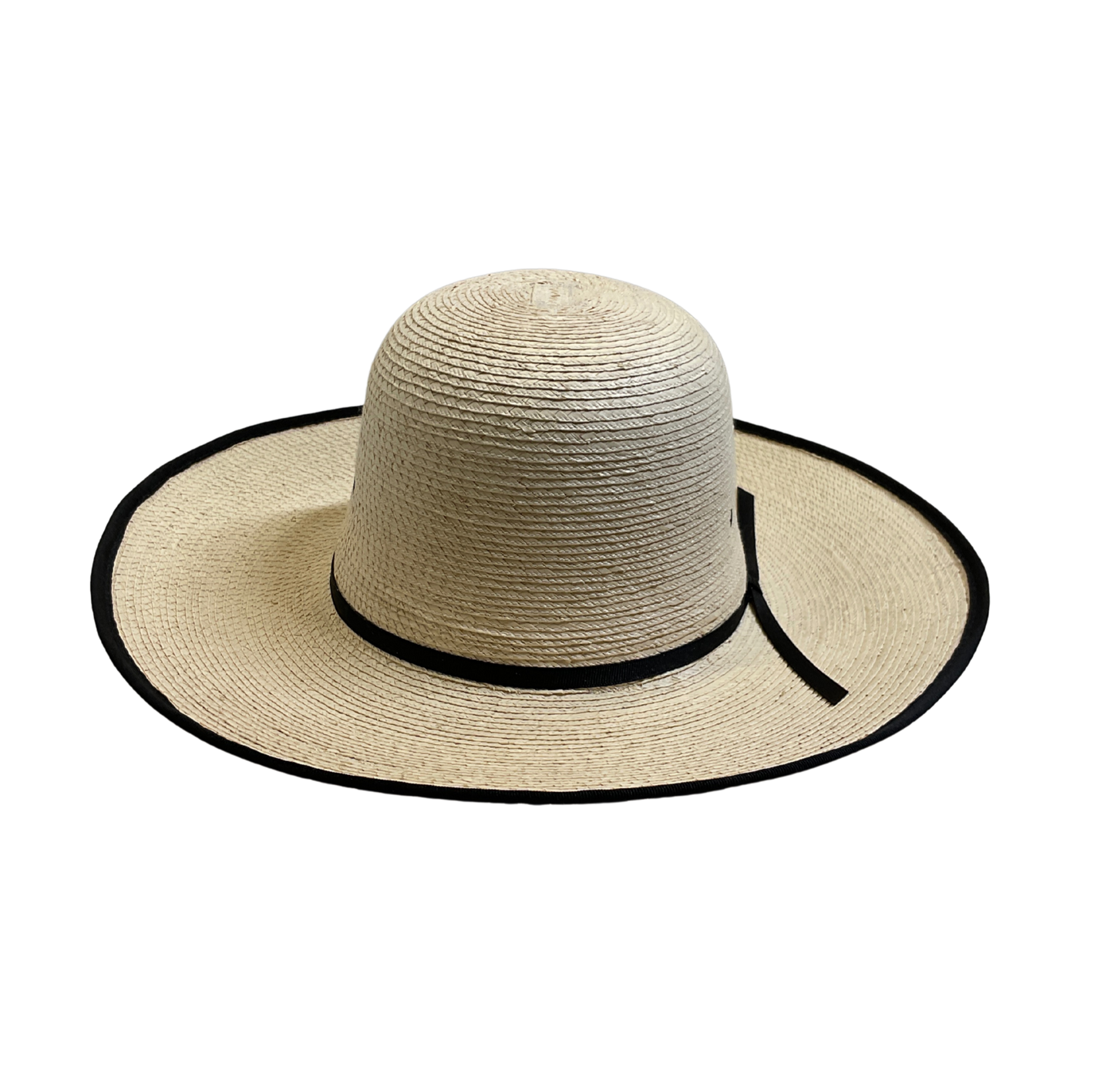 Palm Leaf Hat Bound Edge 7 1/8