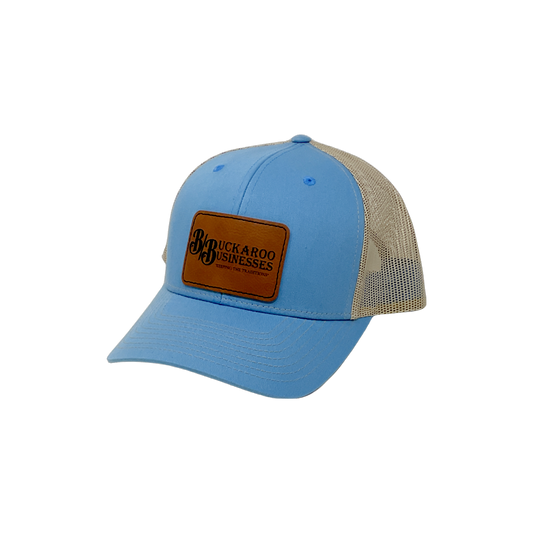 Leather Patch B/B Cap