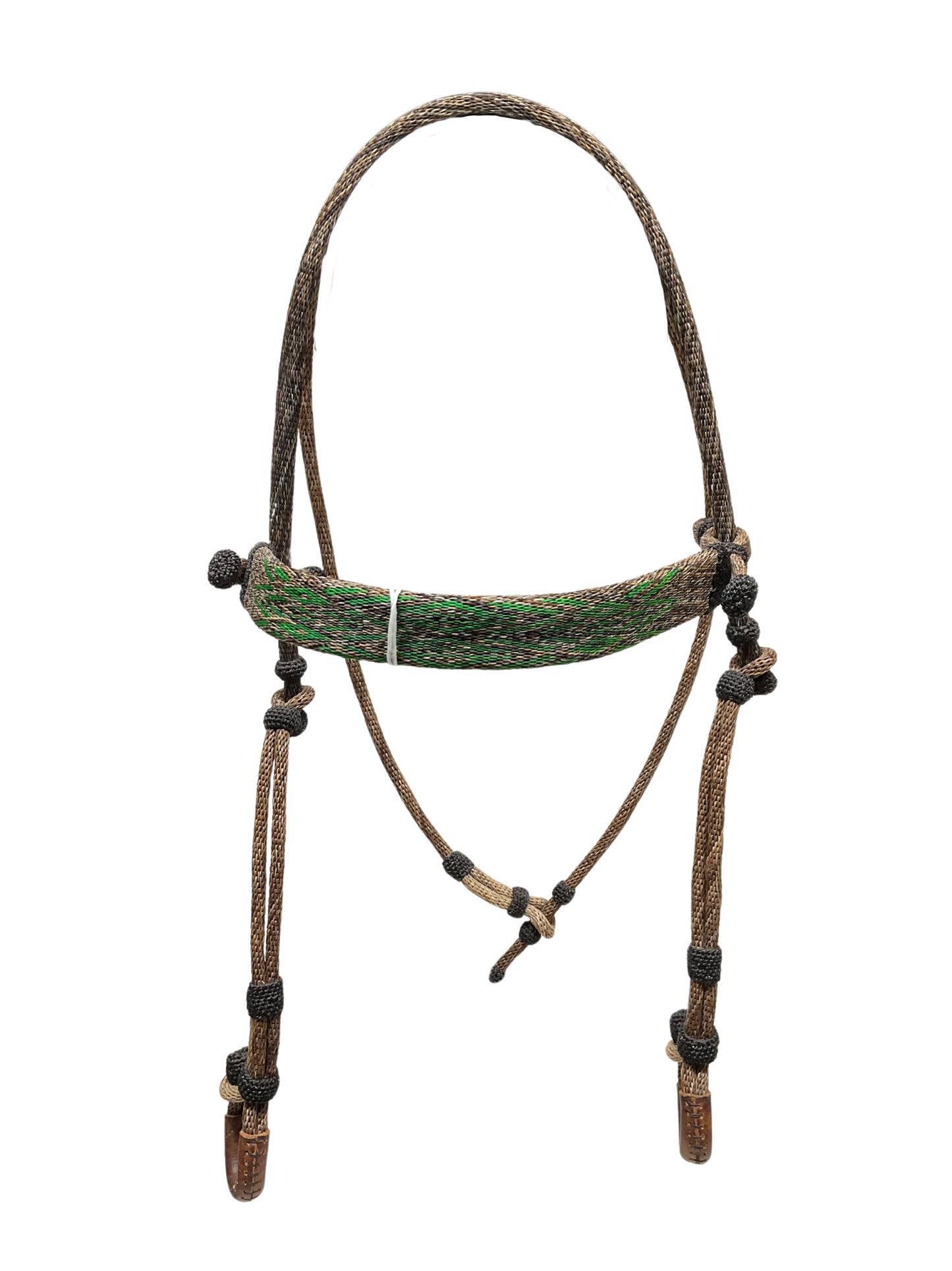 Hitched Horsehair Headstall Round