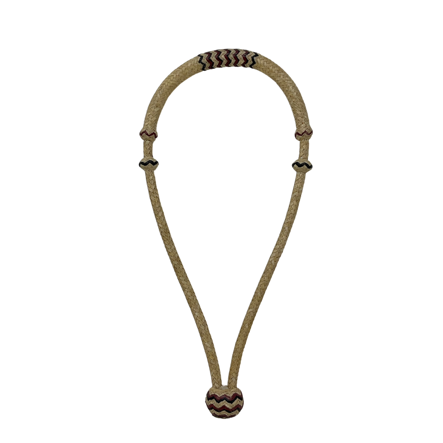 16 Plait 1/4" Bosalita w/Accents