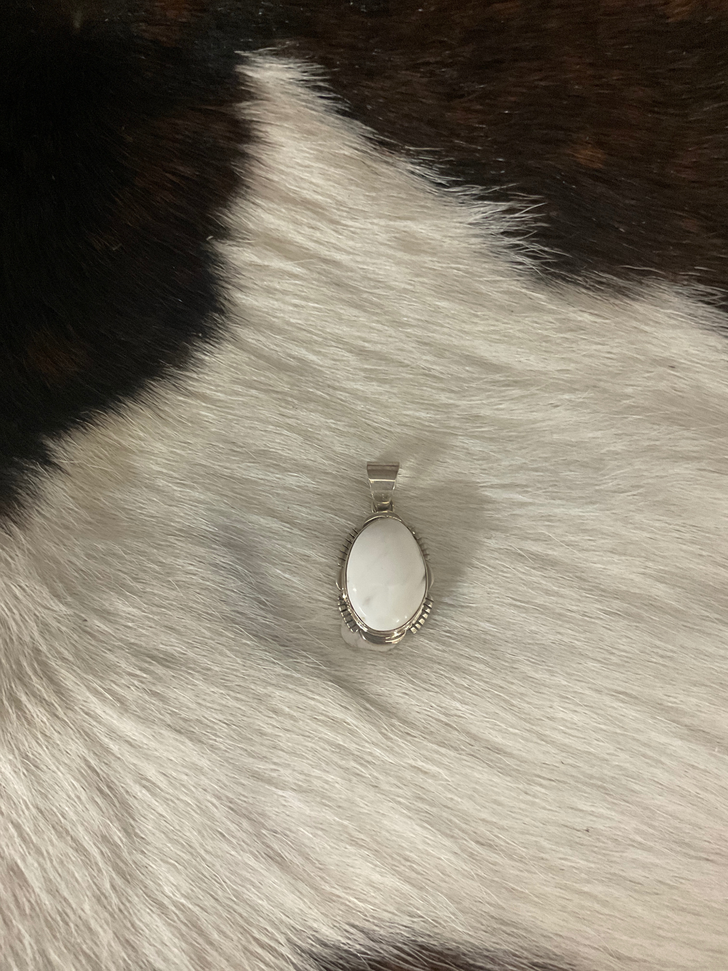 White Buffalo Pendant
