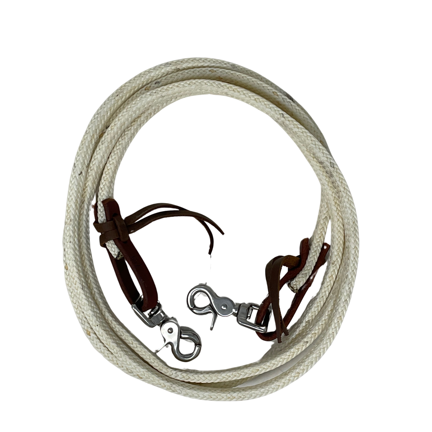 1/2" Flat Waxed Nylon Roping Reins