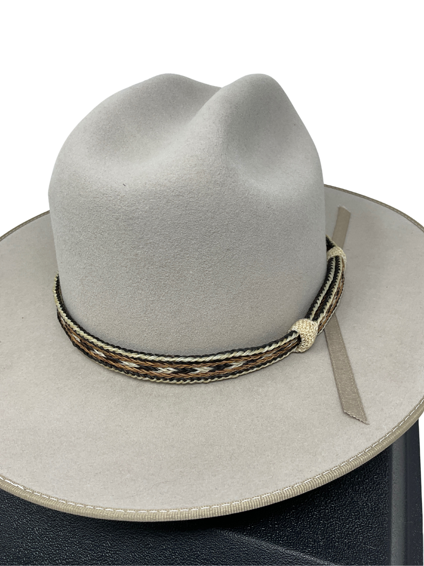 5 Strand Horsehair Hat Band with Knots