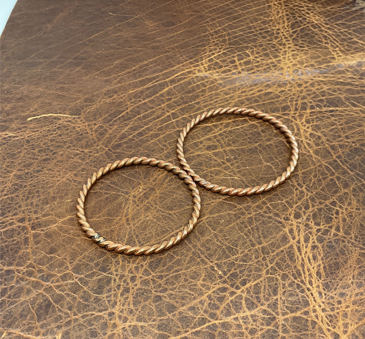 Copper Bangles Bracelet