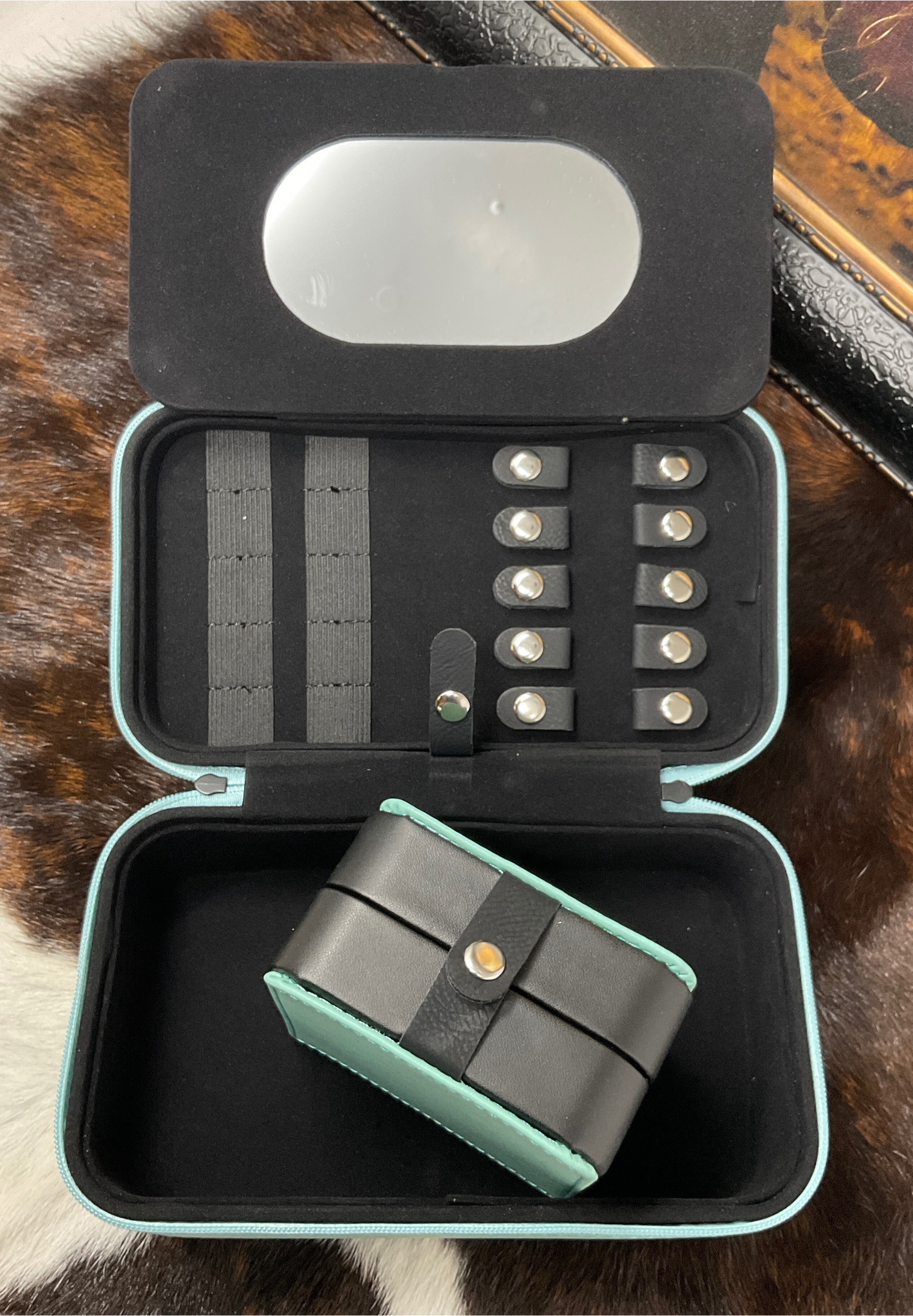 Hand Painted Jewelry Case & Travel Case
