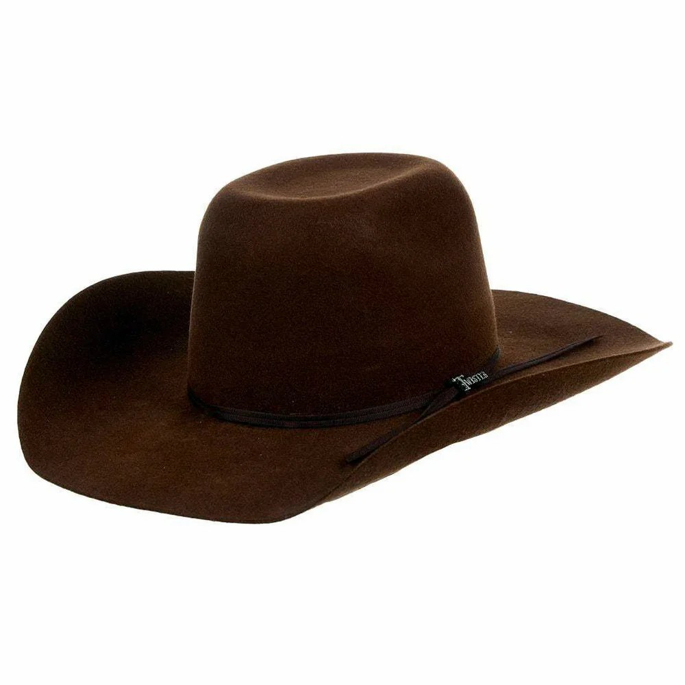 Kids Brown Felt Hat