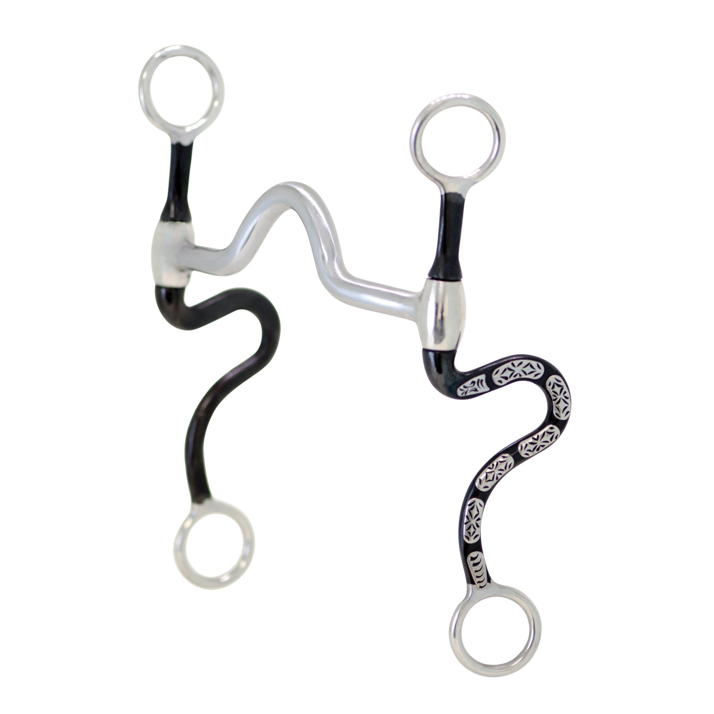 014 - Black Medium Port Curb Bit