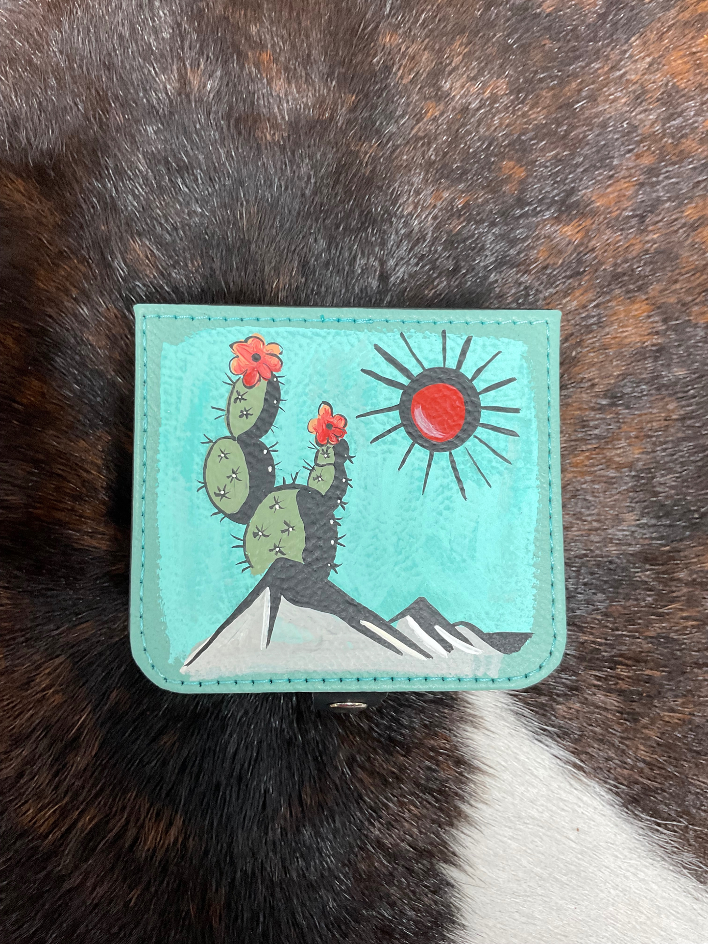 Hand Painted Jewelry Case Small