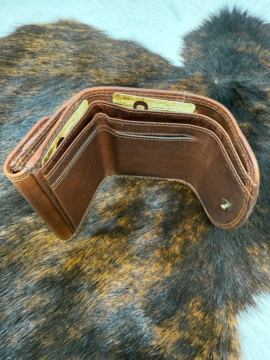 Rugged Earth Double Snap Wallet