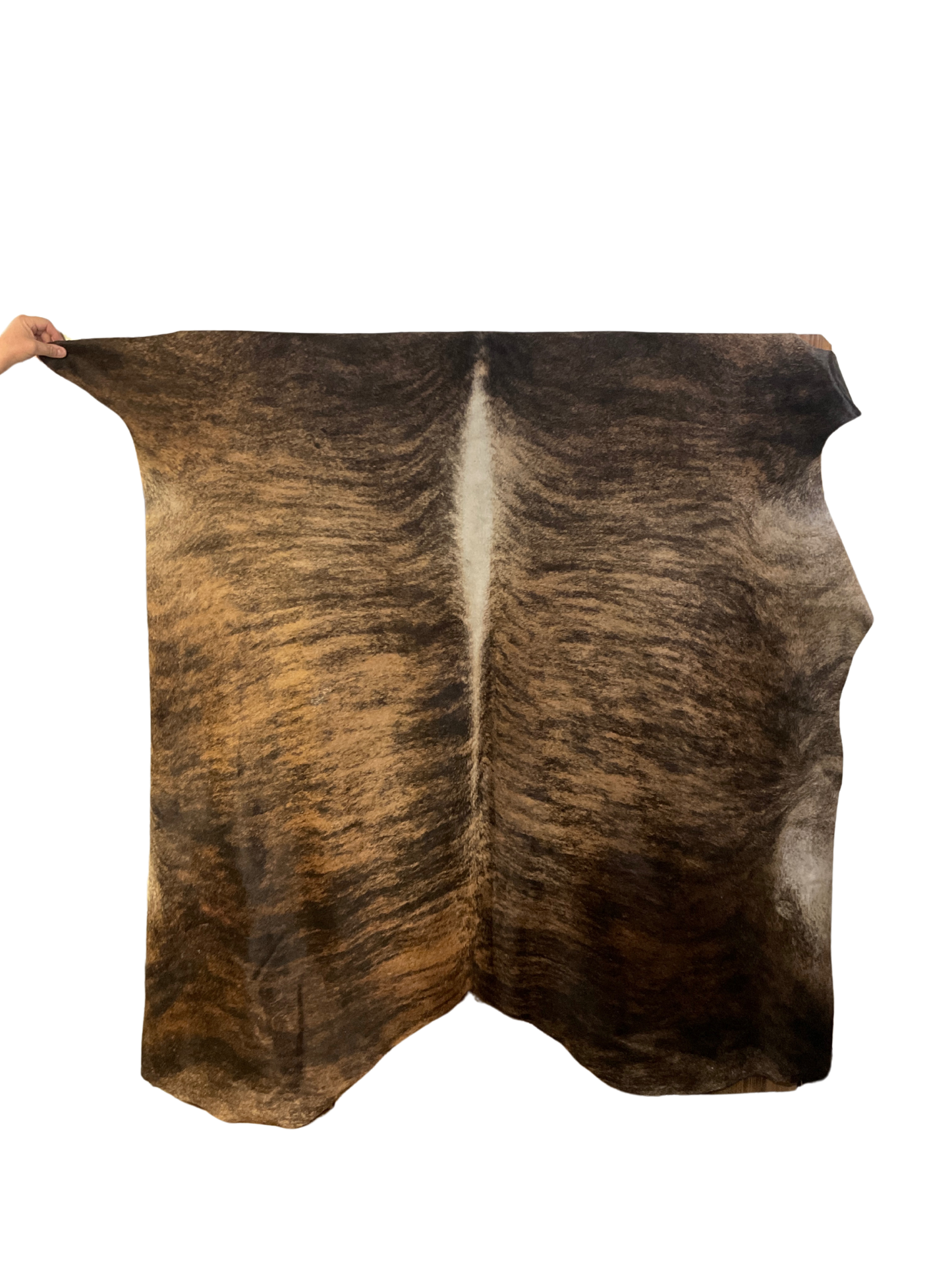 Natural Hair On Cowhide