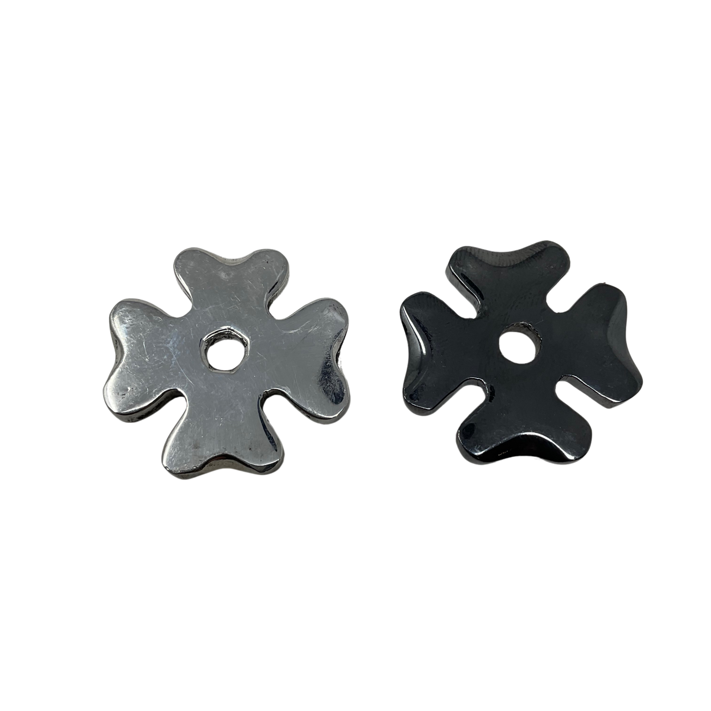 1 1/4" Clover Leaf Rowel - Pair