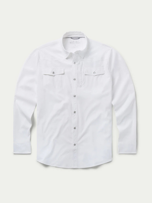 White RangeTek Western Snap Shirt
