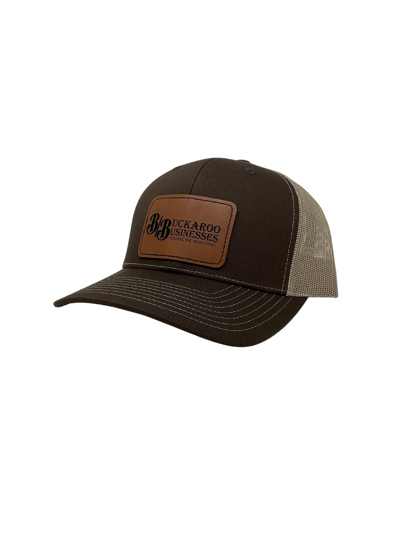 Leather Patch B/B Cap