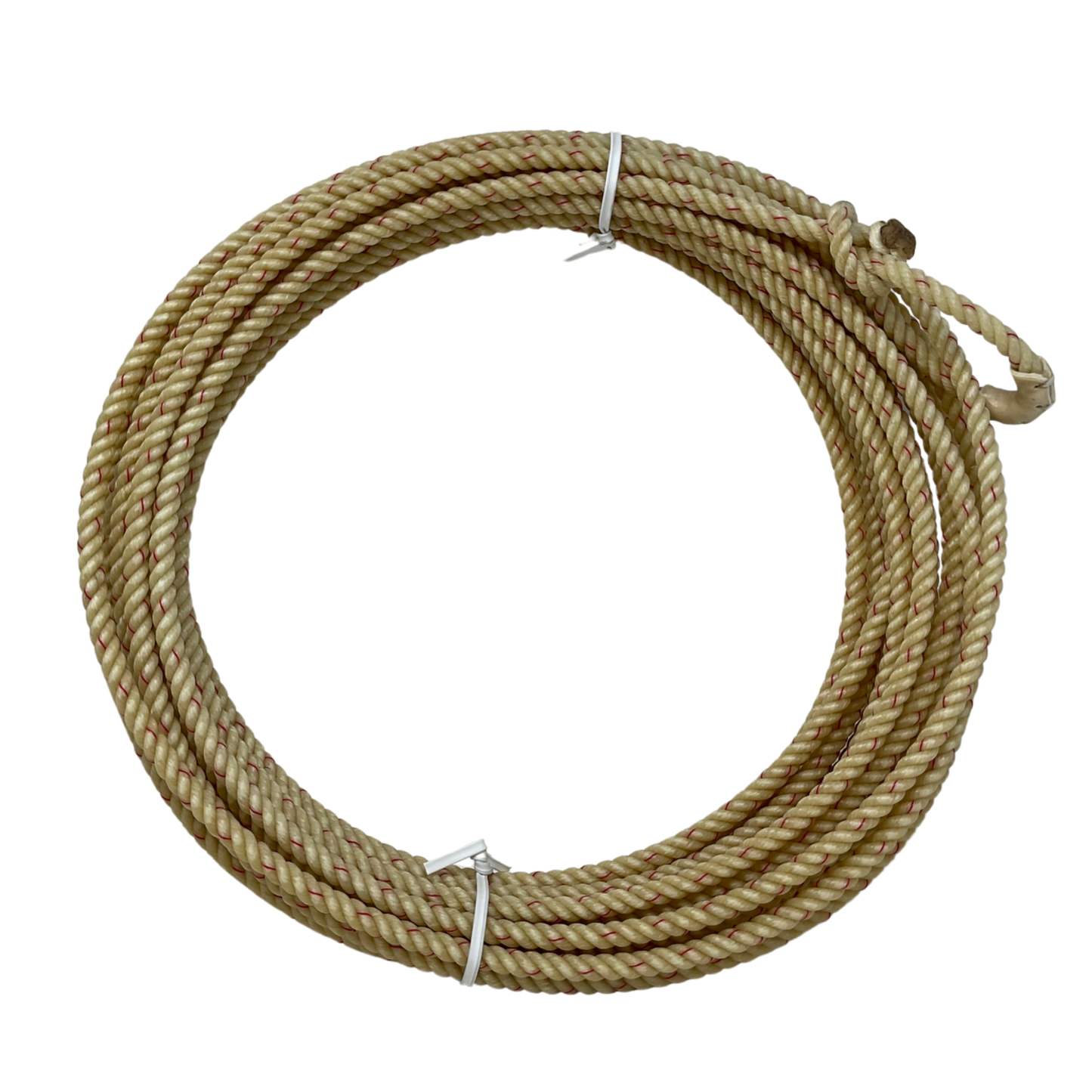 Red Flecked Ranch Nylon 3 strand Rope
