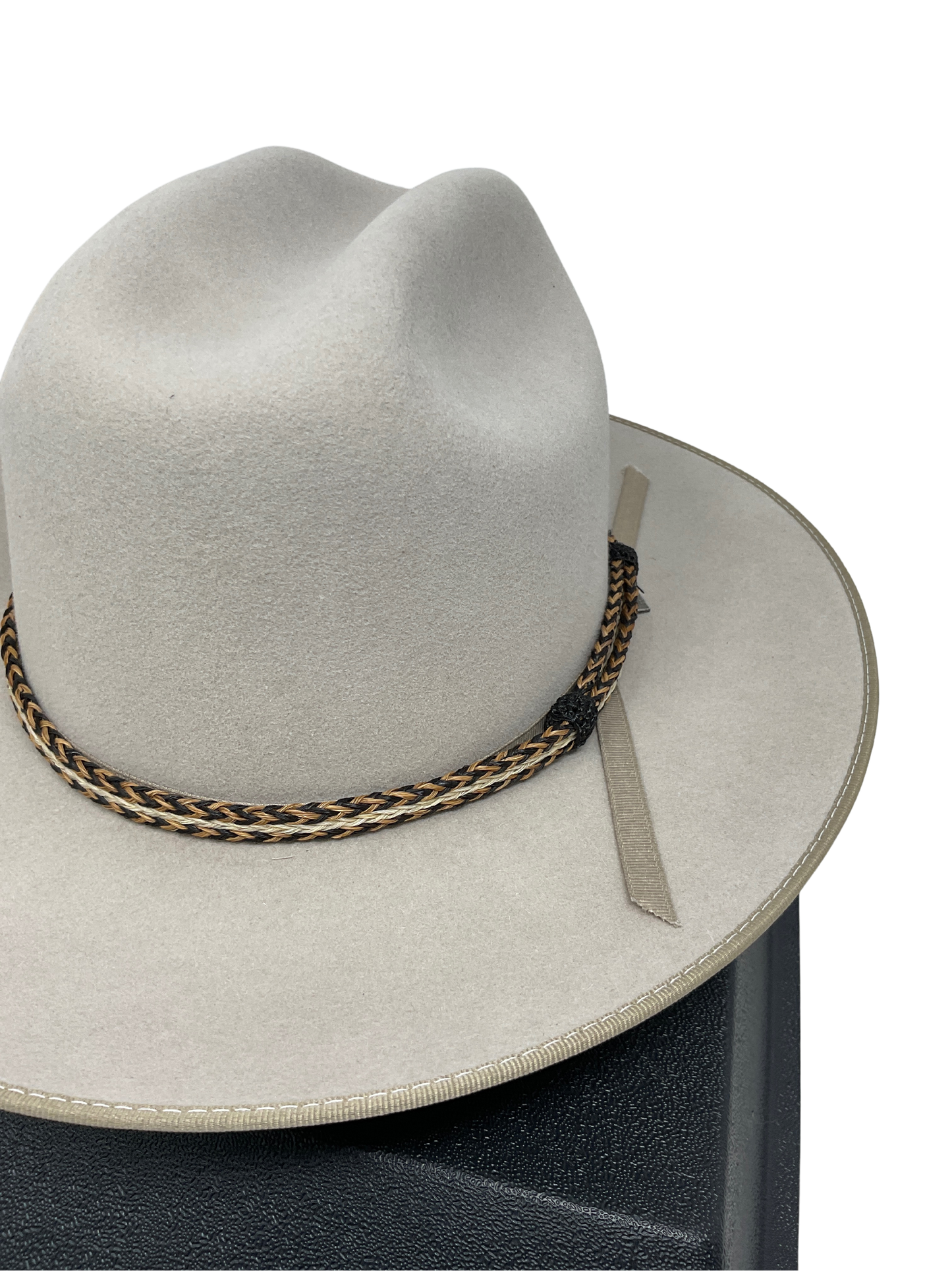 3 Strand Horsehair Hat Band with Knots