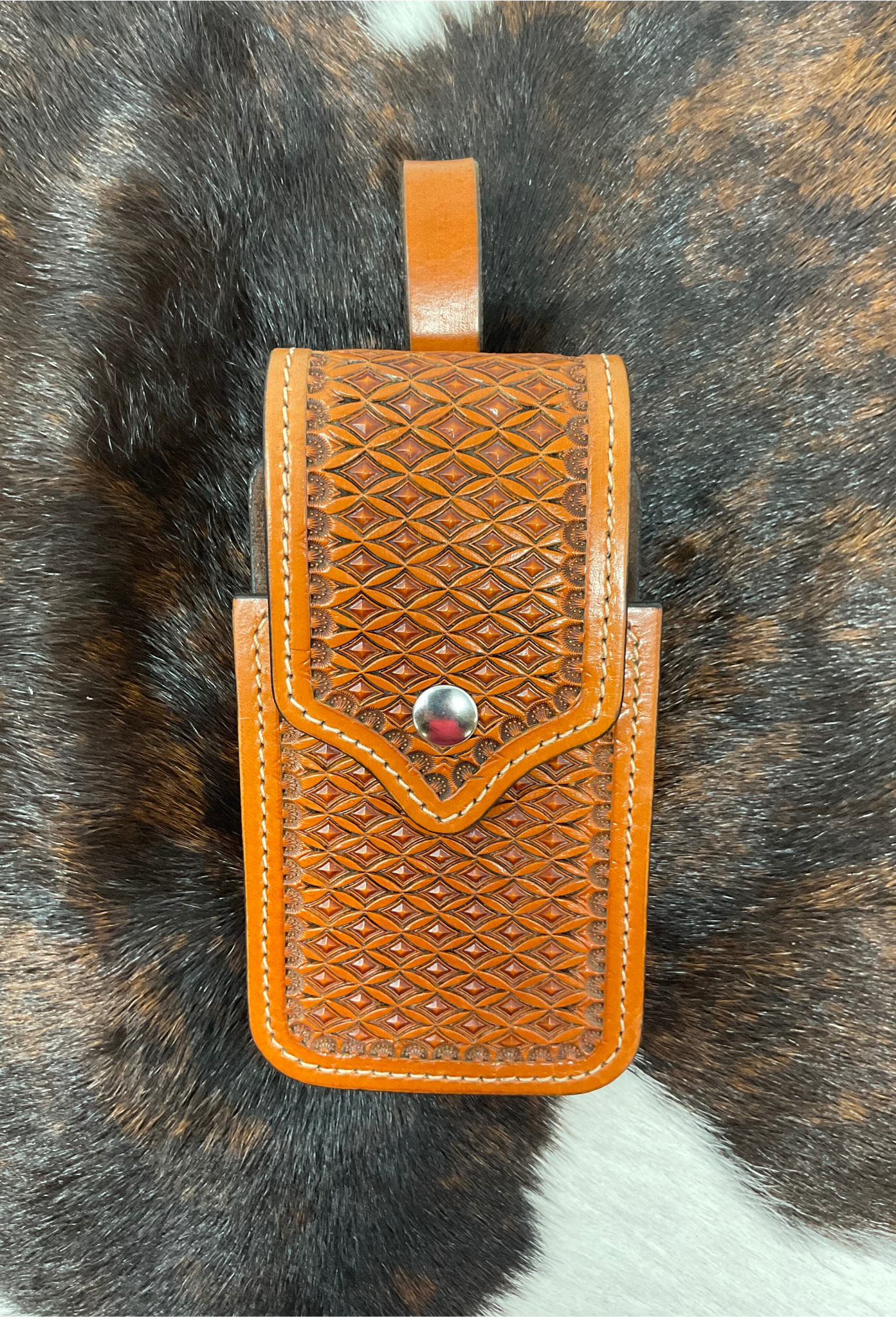 Stamped Saddle Phone Case