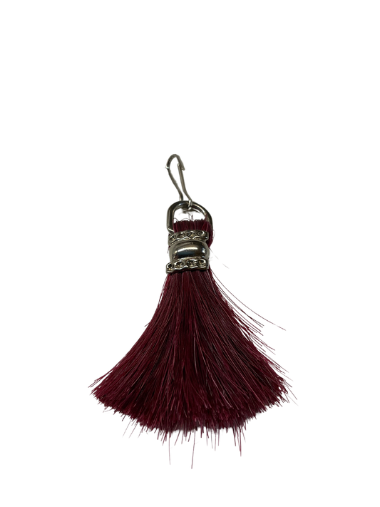 Horsehair Fan Zipper Pull