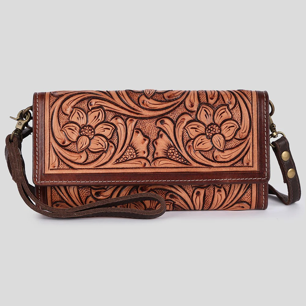 Genuine Western Leather Wallet