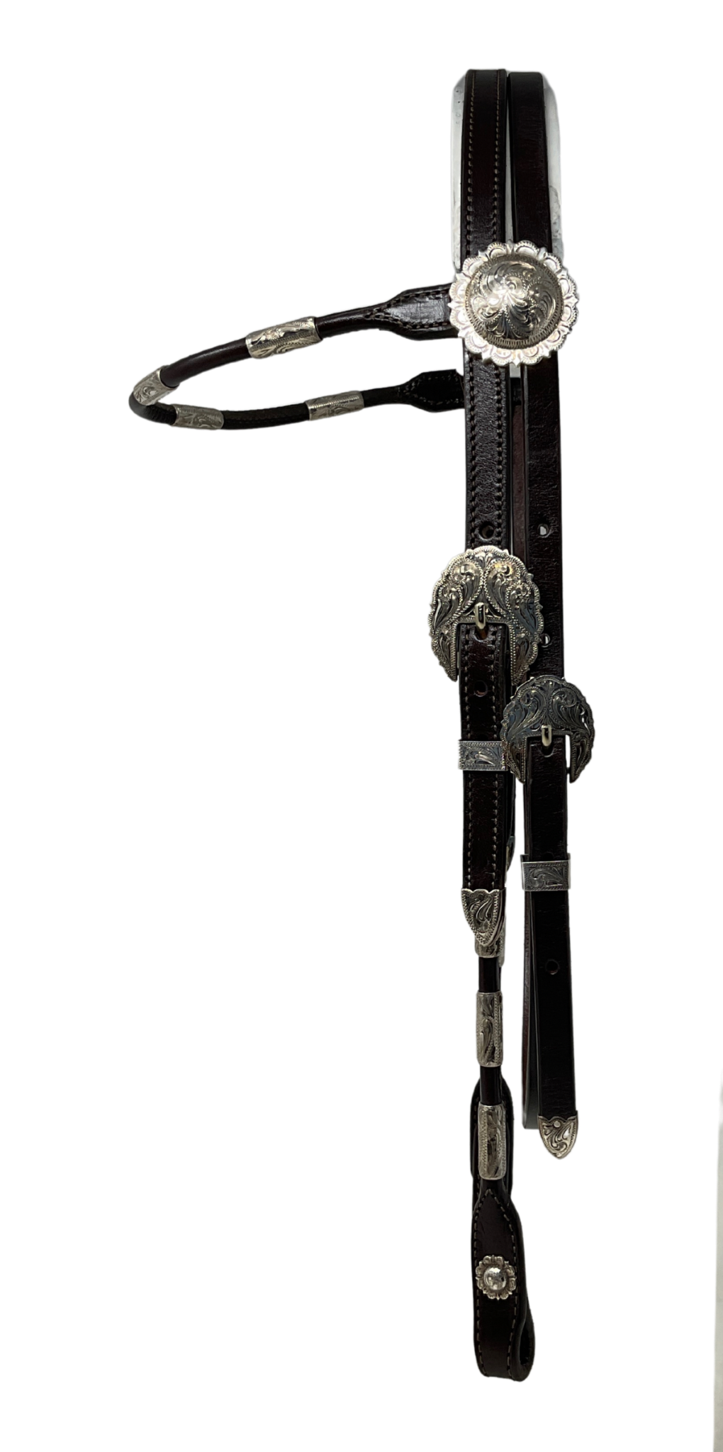 Browband El Paso Buckles, Conchos and Ferrules