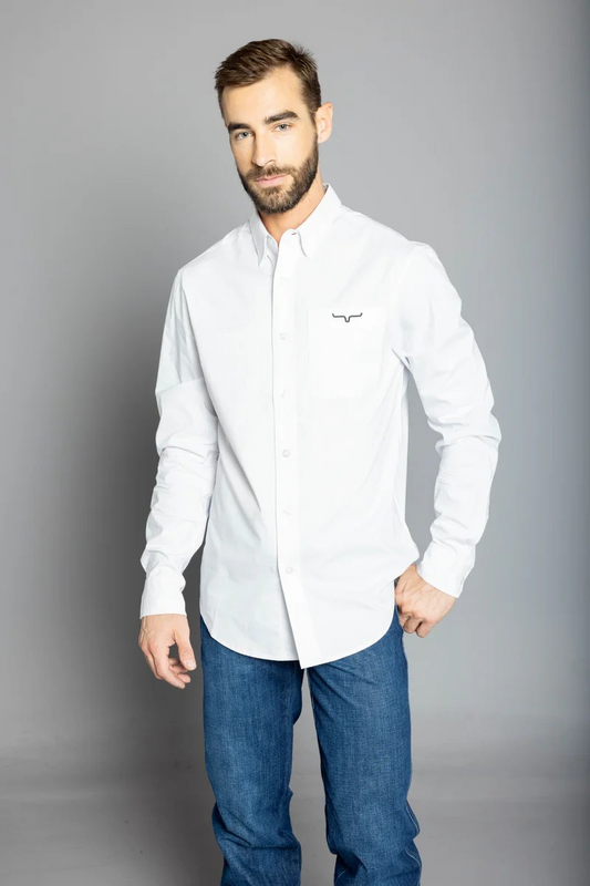 Kimes Dress Shirt- White
