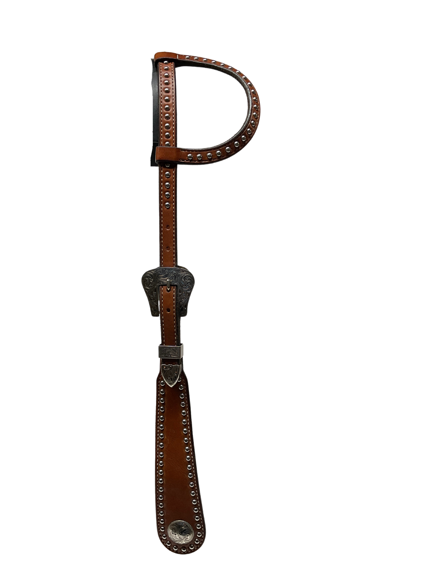 Single Ear Buena Vista Buckles w/Conchos and Dots