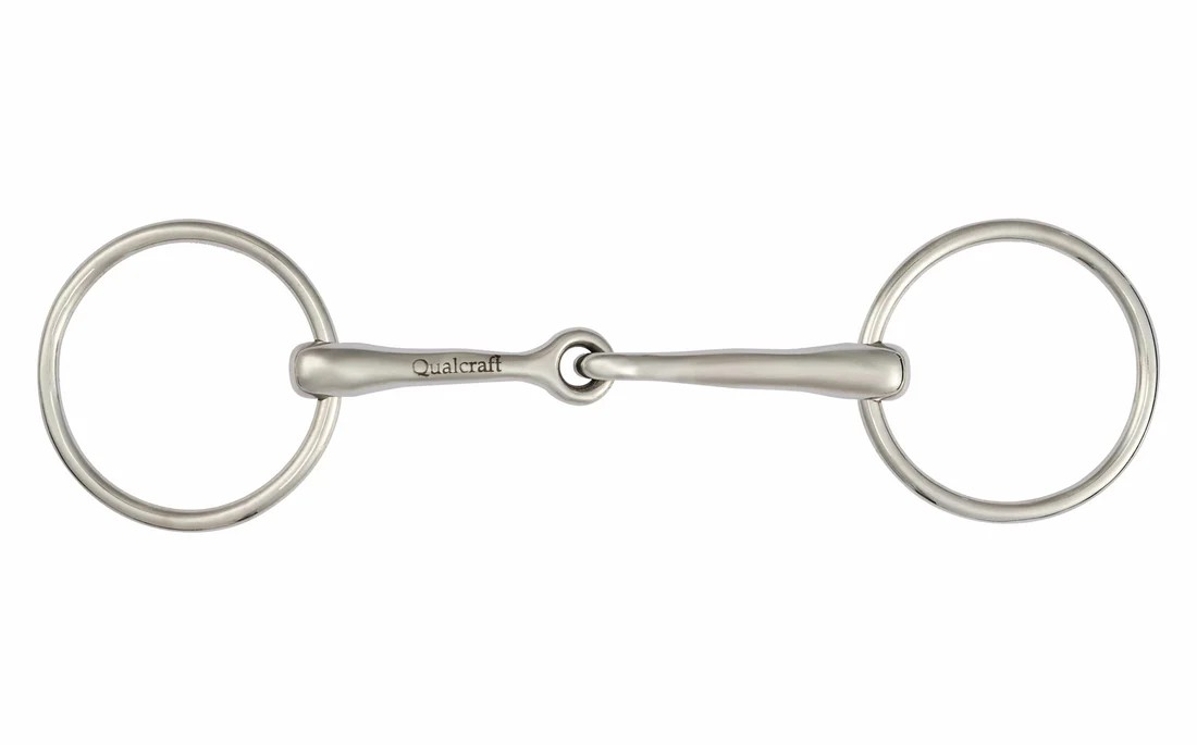 203QC -Stainless Loose Ring Snaffle Bit
