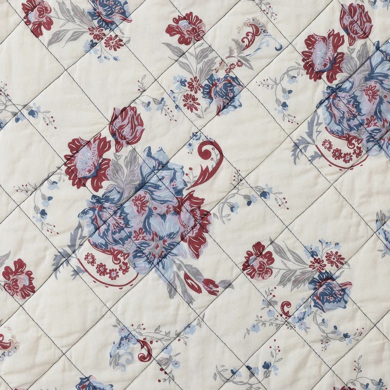 Patchwork Bandana Reversible Cotton King Quilt Set