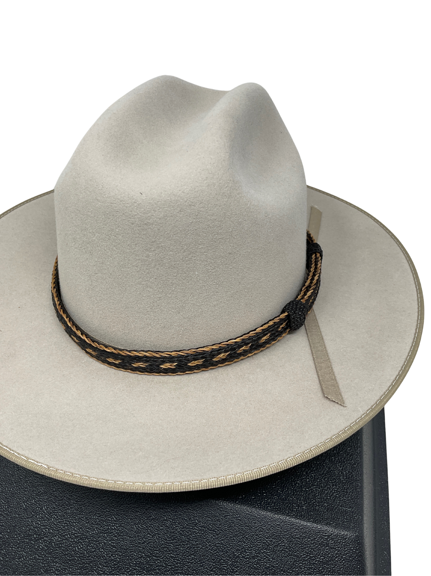 5 Strand Horsehair Hat Band with Knots