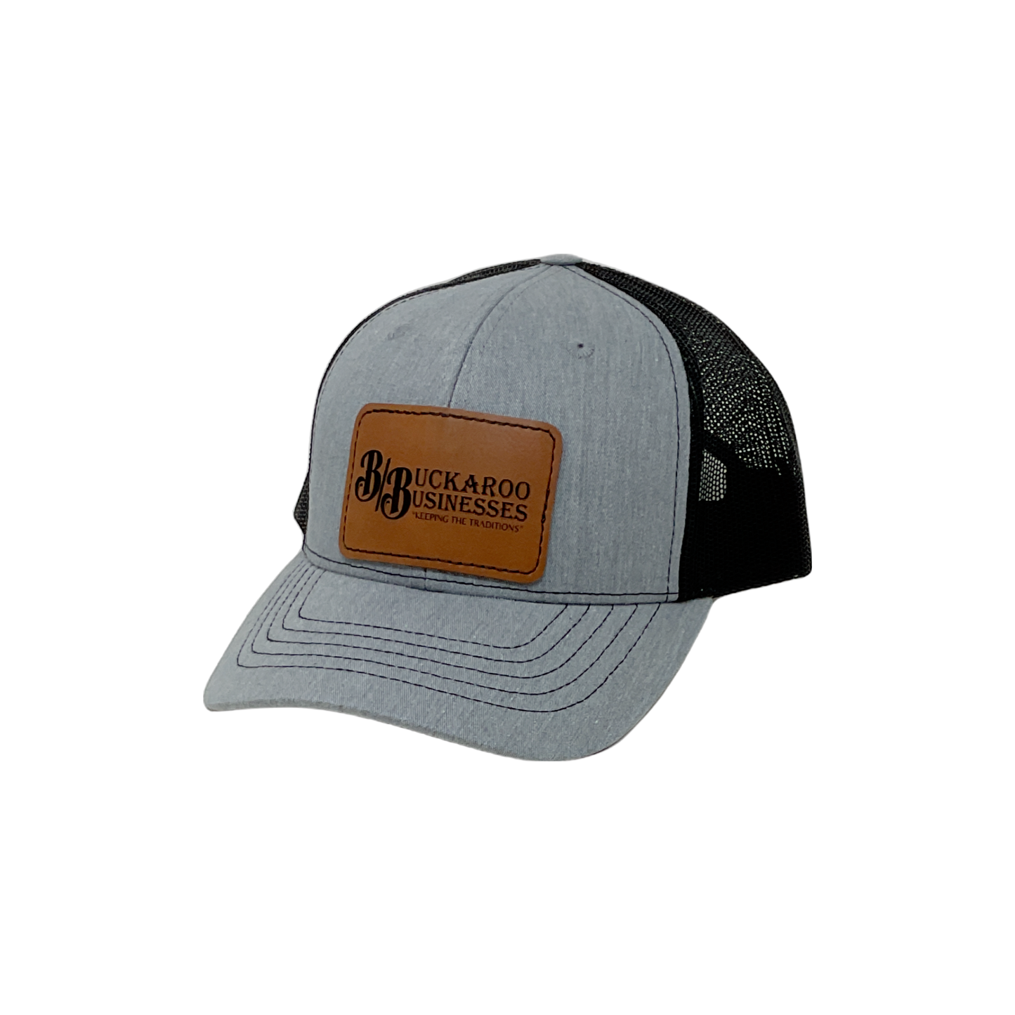 Leather Patch B/B Cap