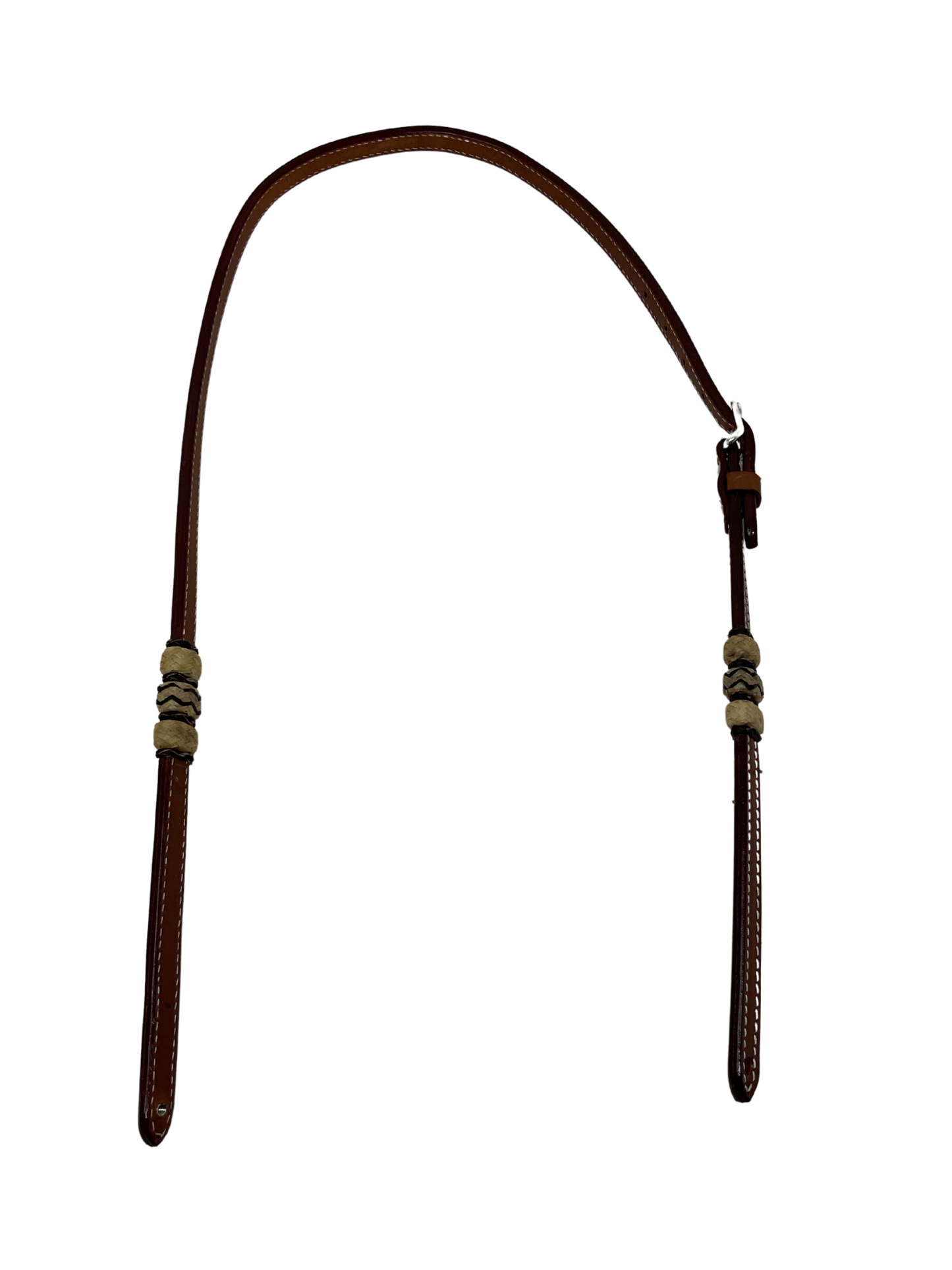 Leather Hanger w/3 Rawhide Buttons