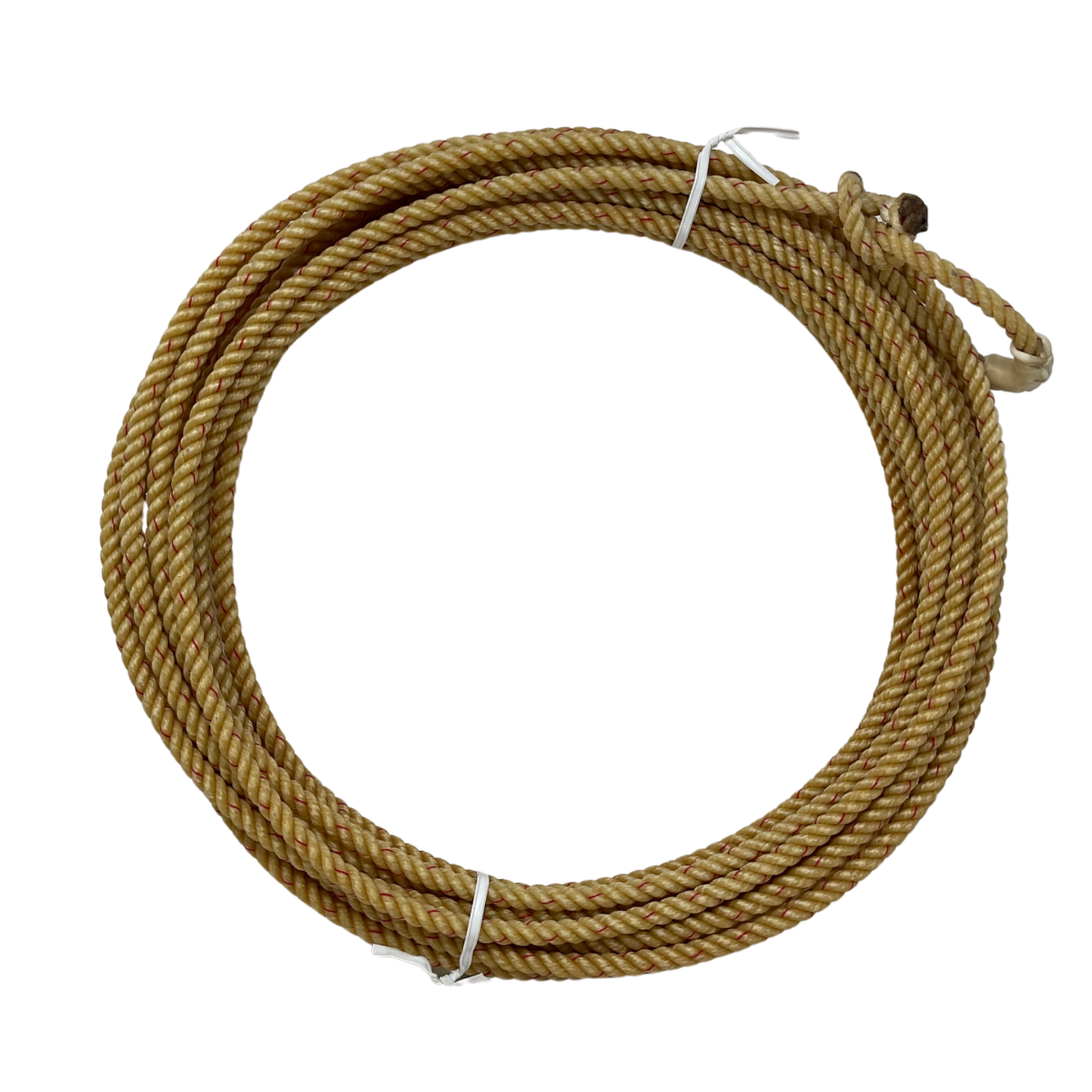 Red Flecked Ranch Nylon 3 strand Rope