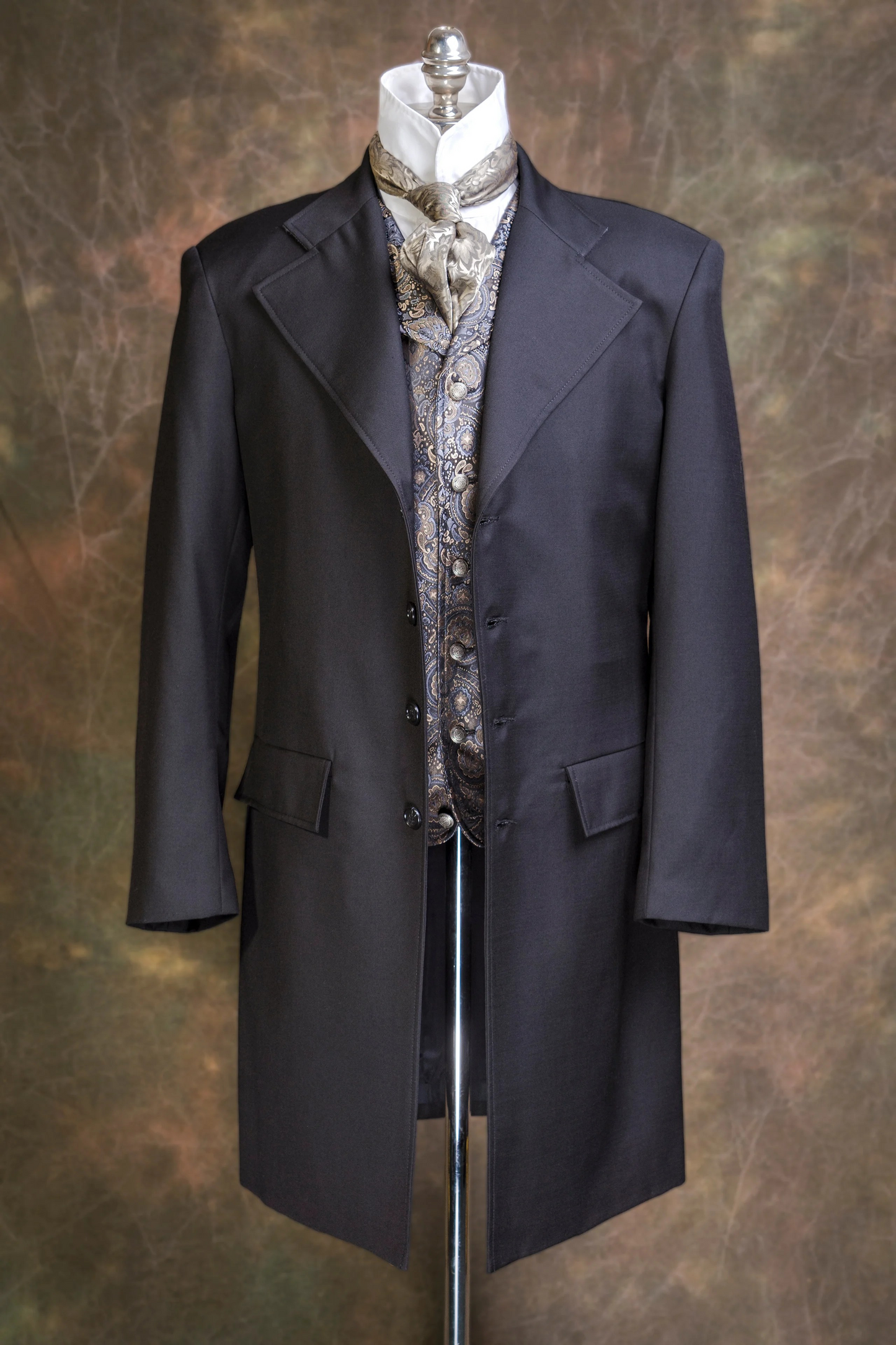 Men's Black Frock