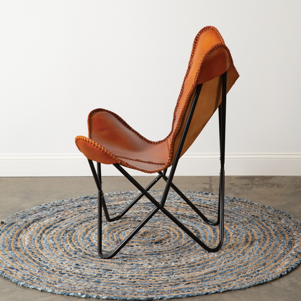 Leather Butterfly Chair
