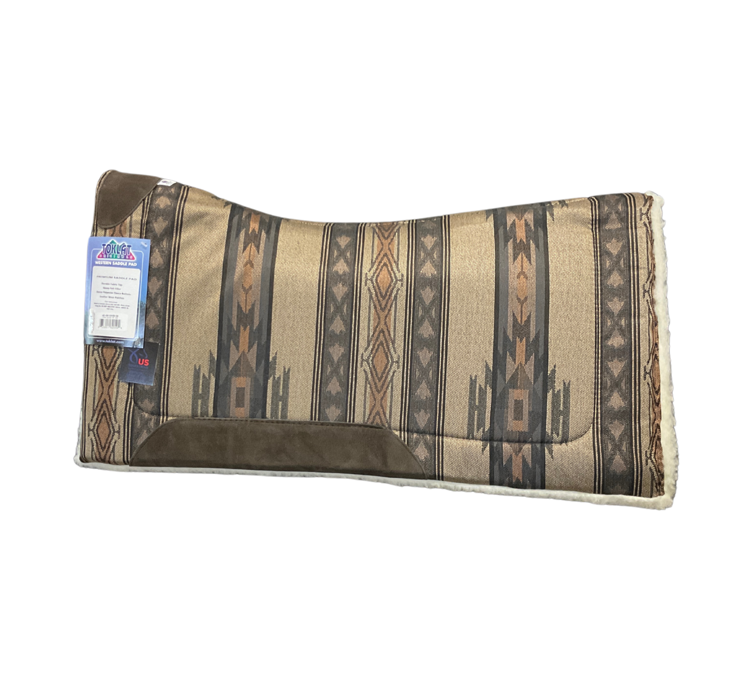 32X32 Premium Southwest Pad w/Woolback