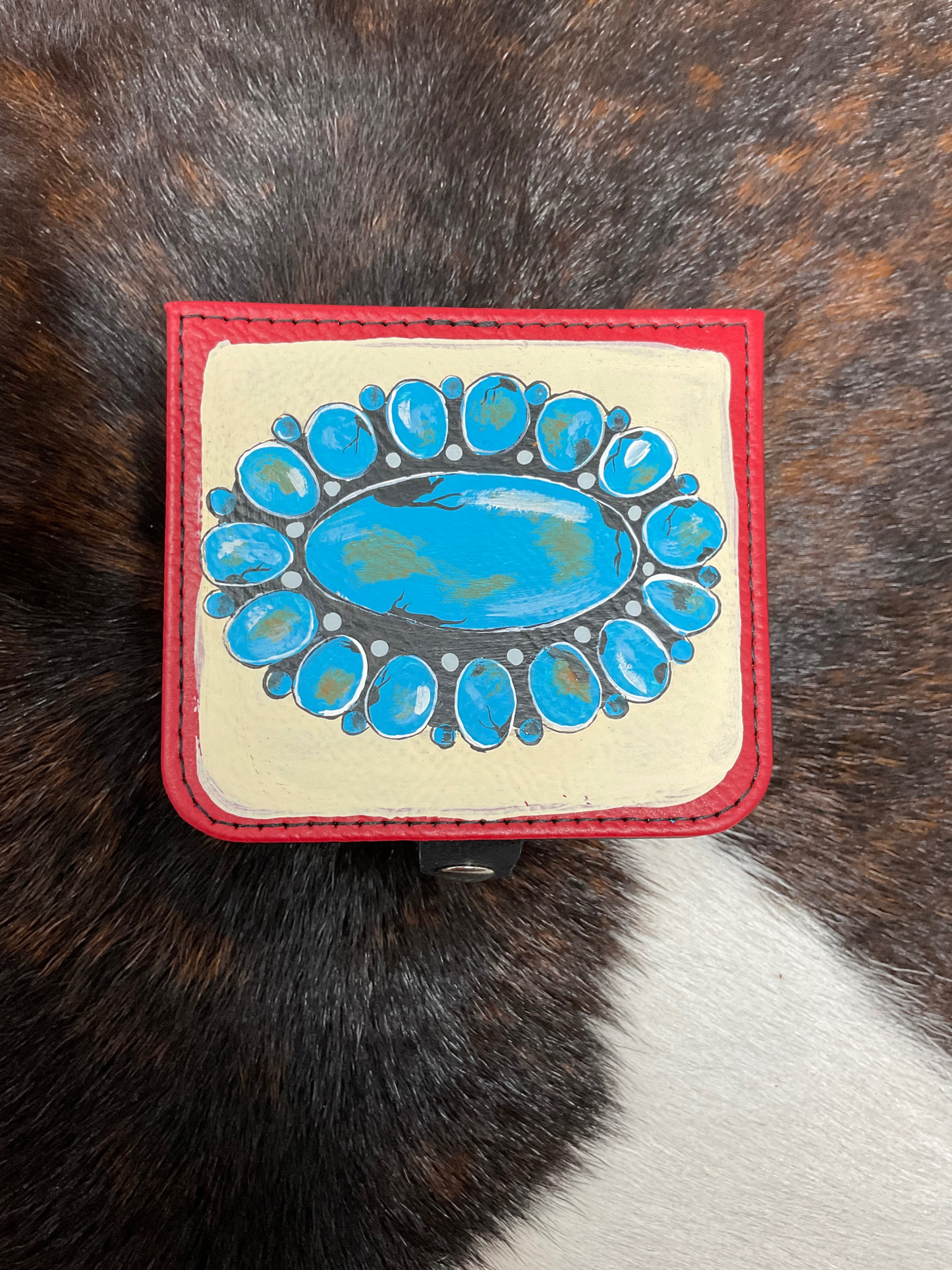 Hand Painted Jewelry Case Small