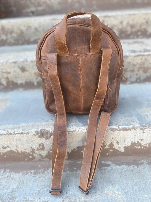 Boot Stitch Backpack-Small