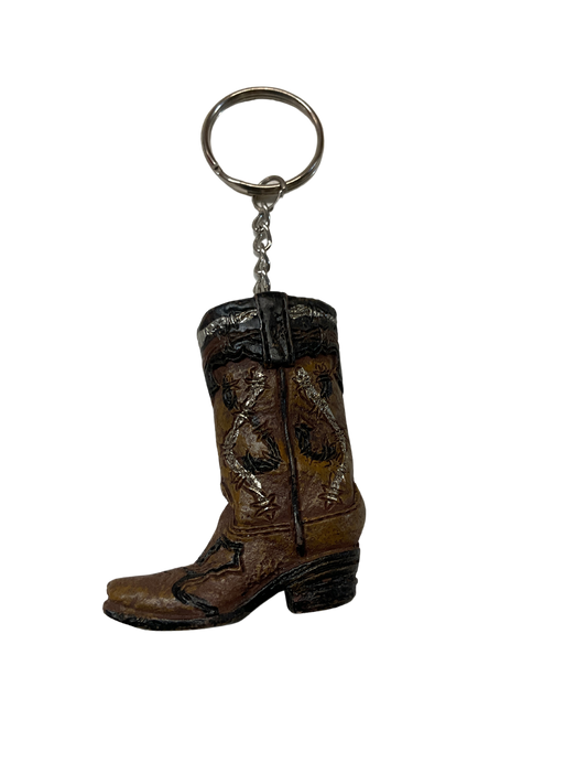 Resin Boot Keychain