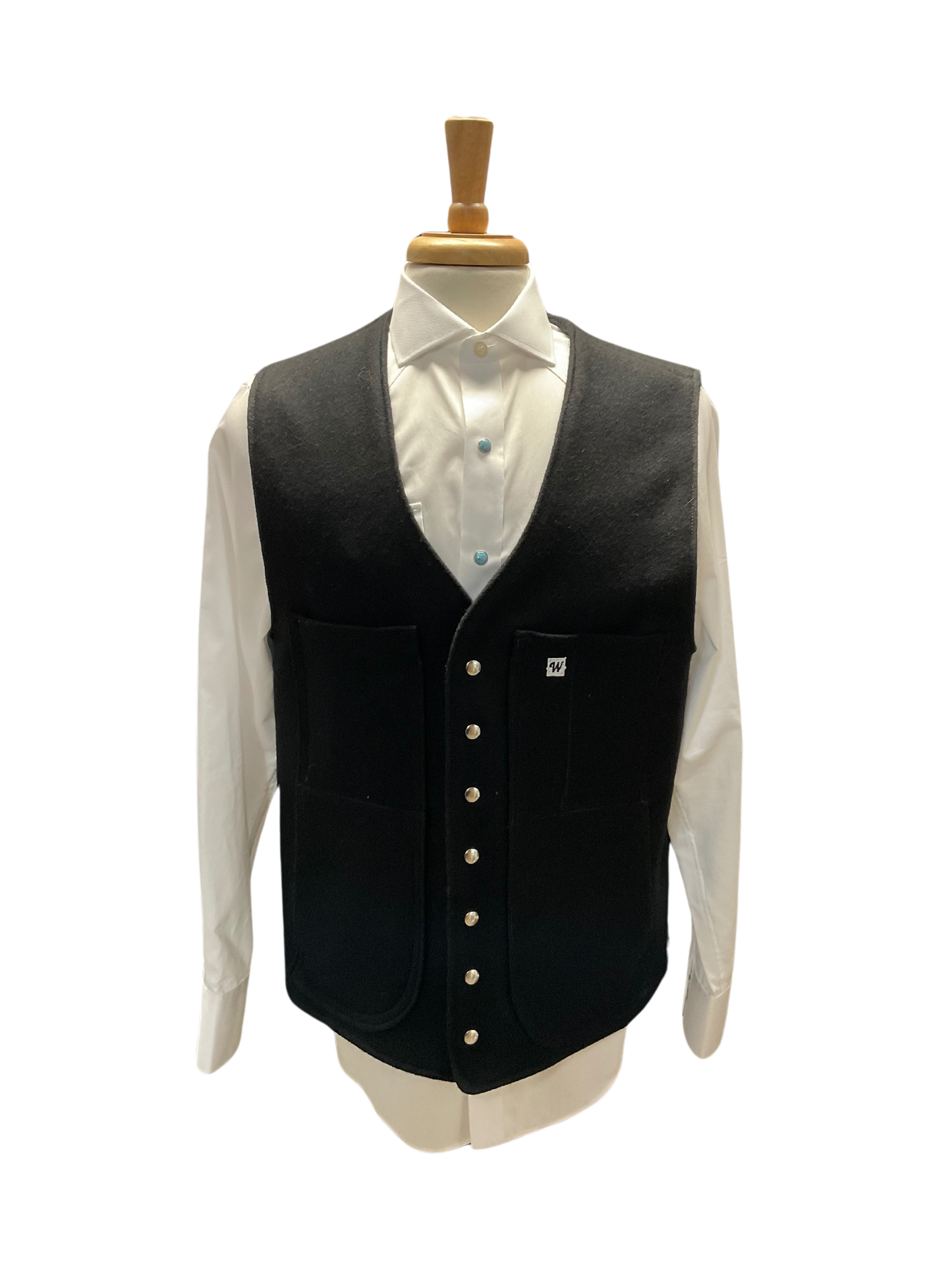 Men's Black Vest