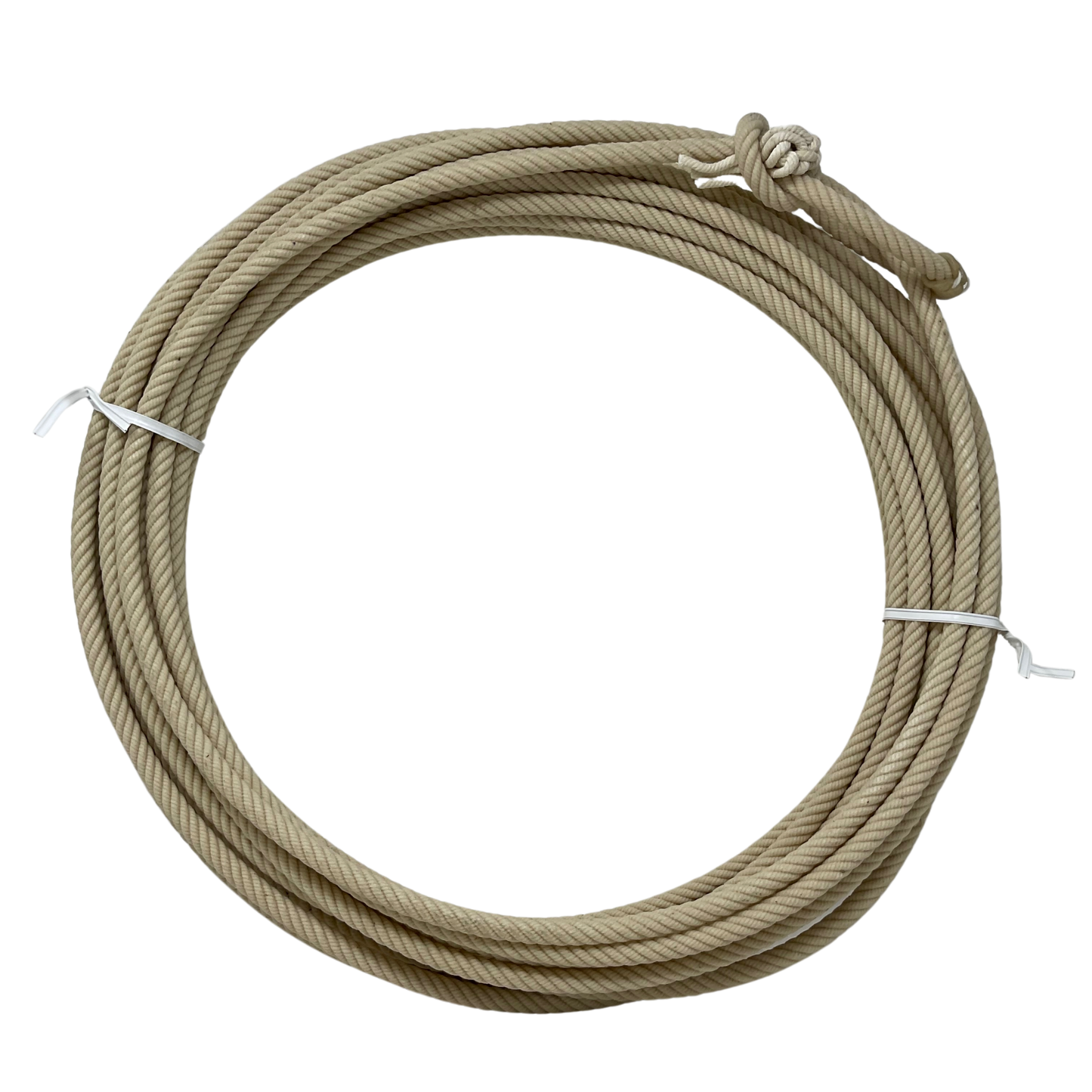 Cotton 5 strand Ranch Rope - Natural