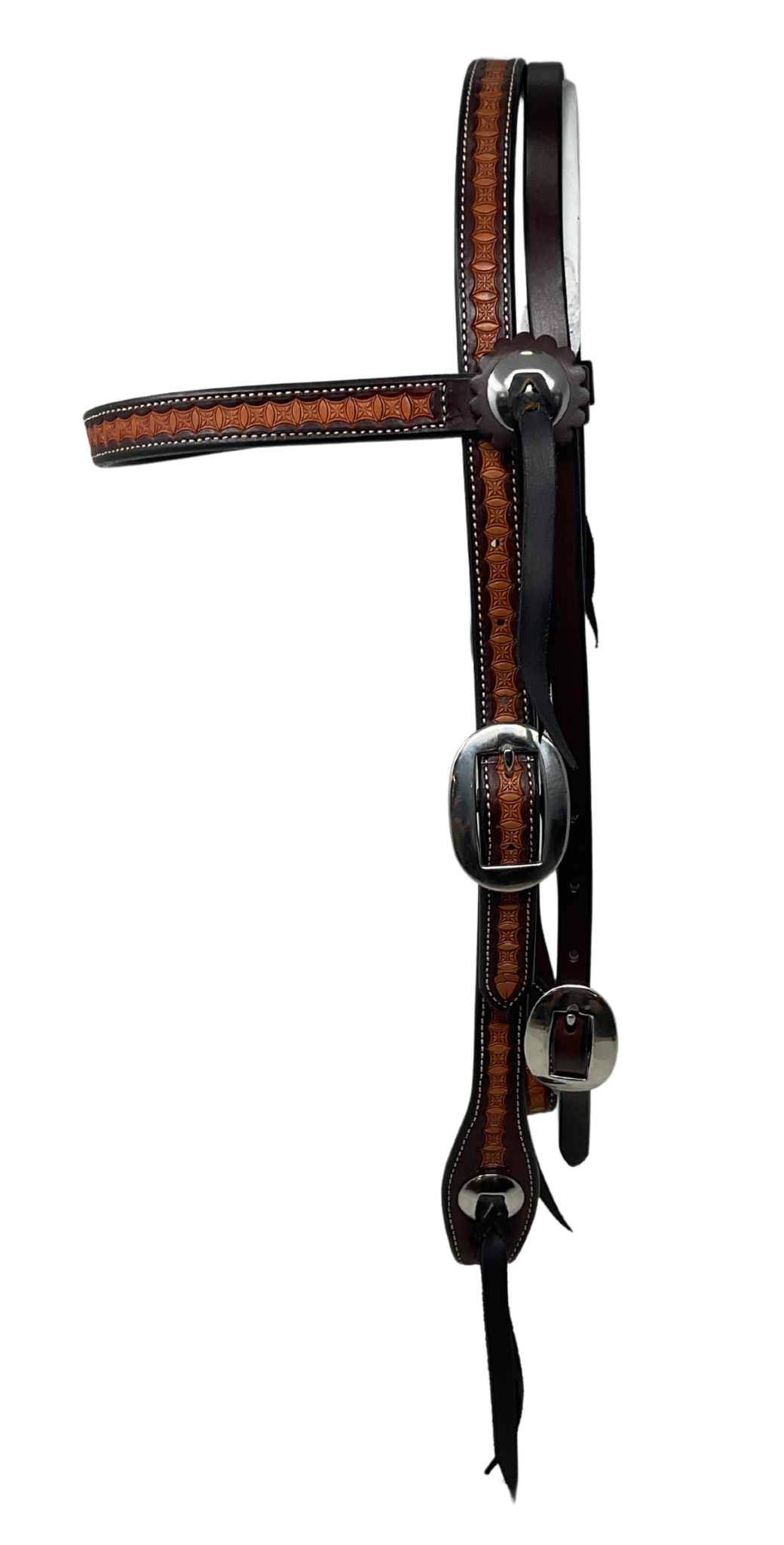 Dyed & Stamped Browband
