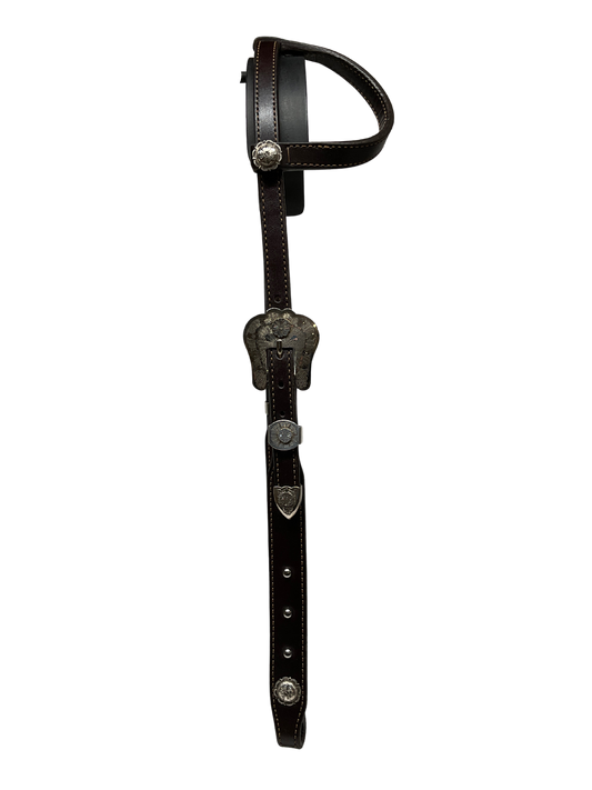 Single Ear Wide Cheek Tahoe Buckles w/Dots