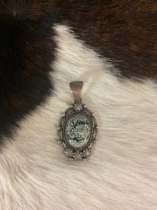 Blackjack Turquoise Pendant