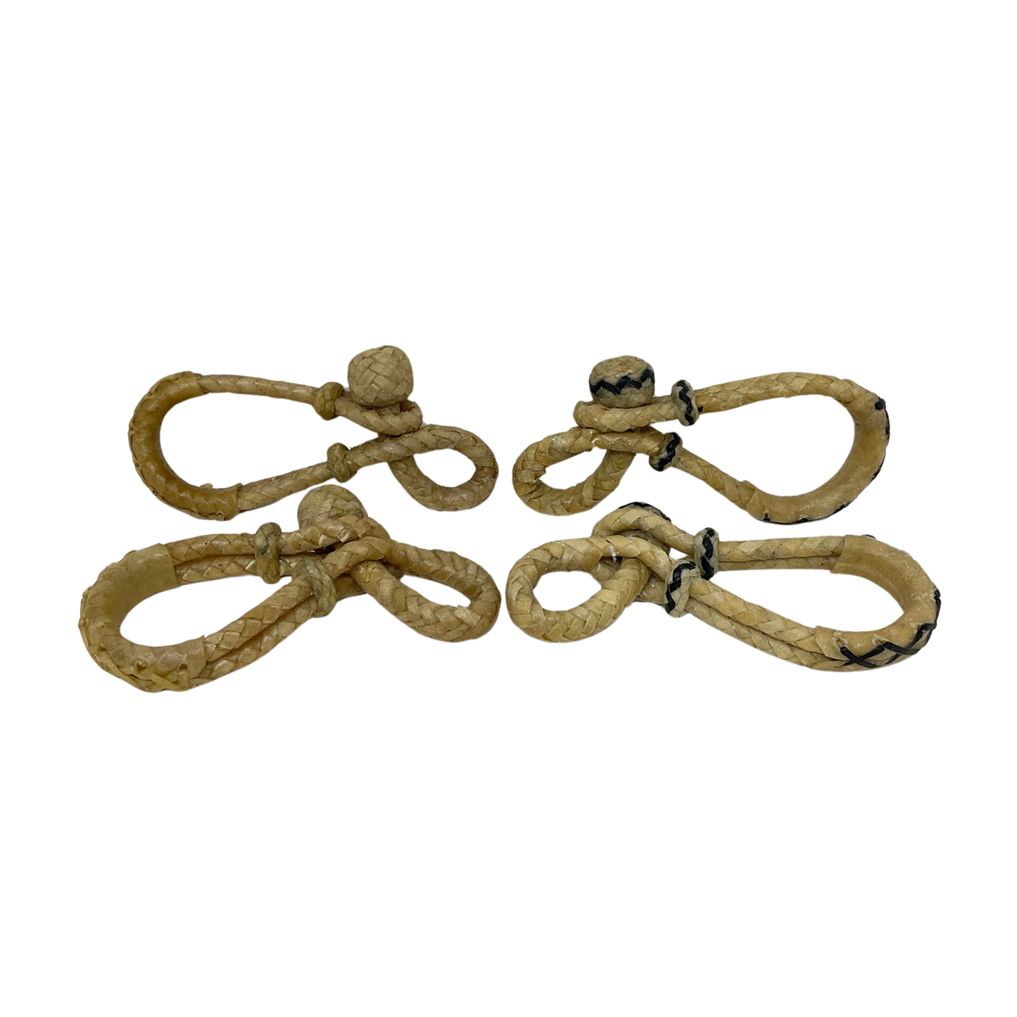 Rein Connectors - Rawhide