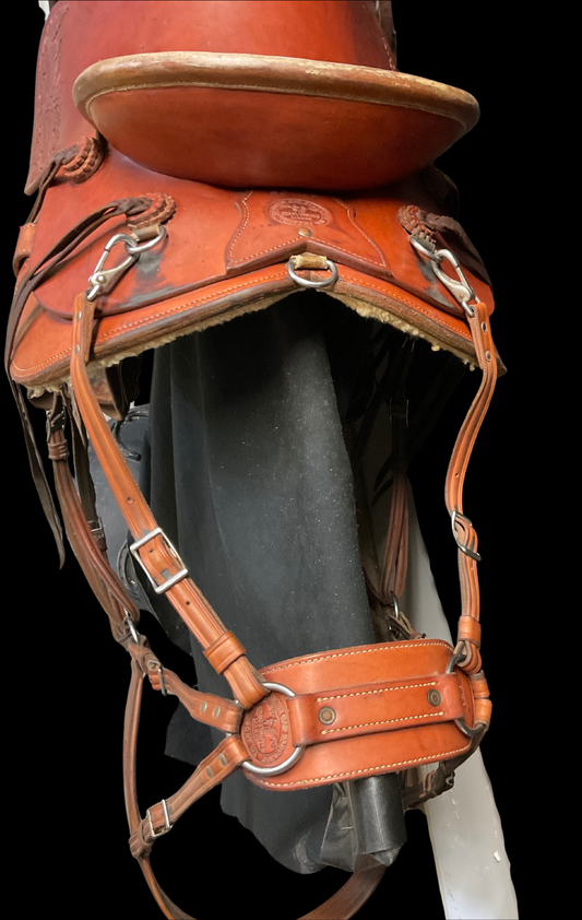 Consignment - Greg Gentle 16 1/2" Mule Saddle