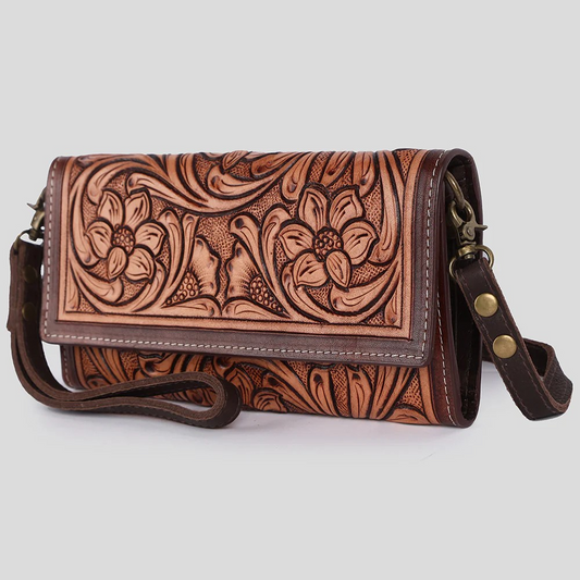 Genuine Western Leather Wallet