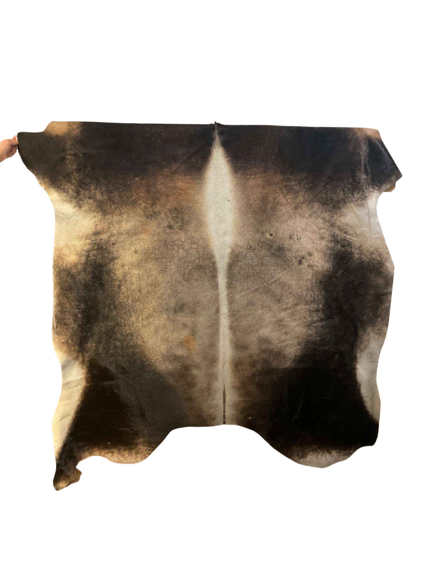 Natural Hair On Cowhide