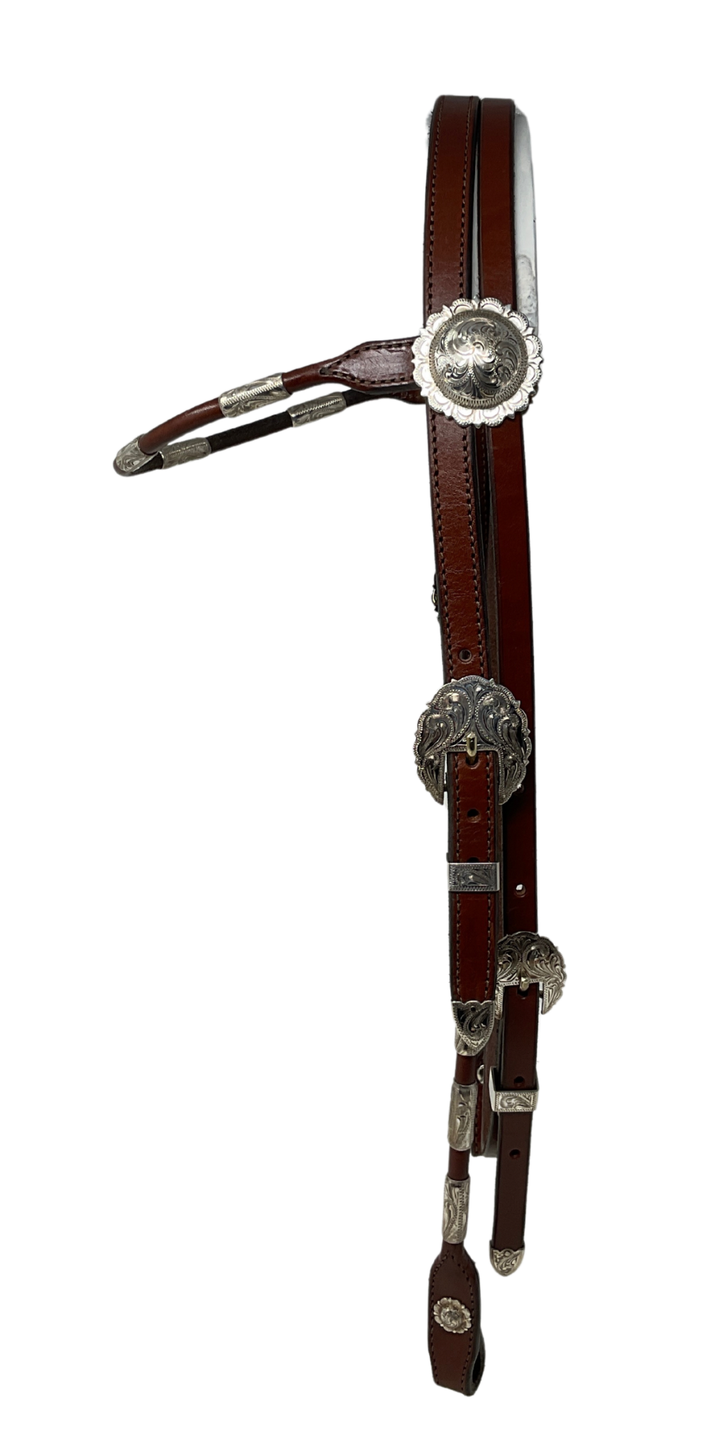 Browband El Paso Buckles, Conchos and Ferrules