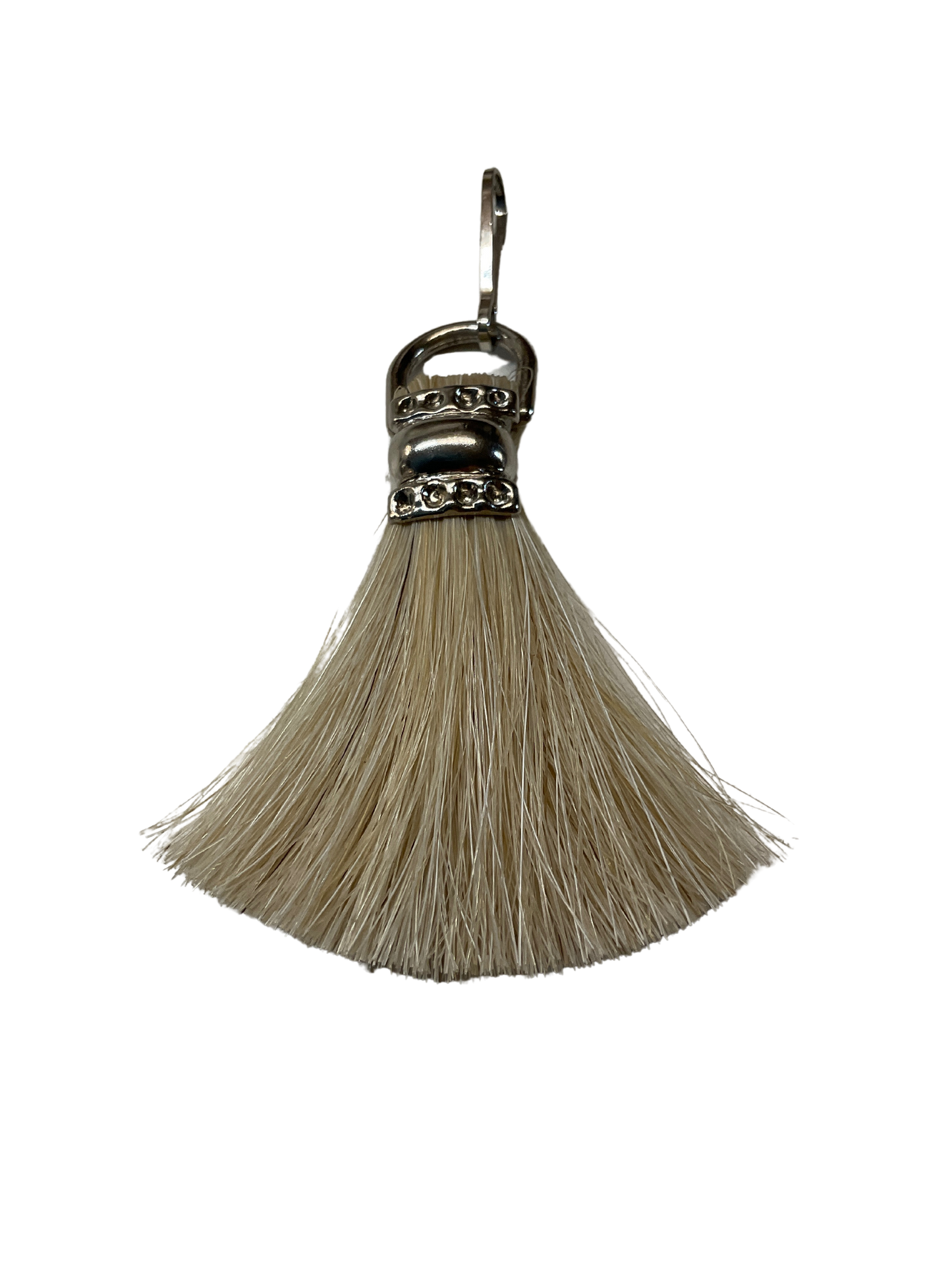 Horsehair Fan Zipper Pull